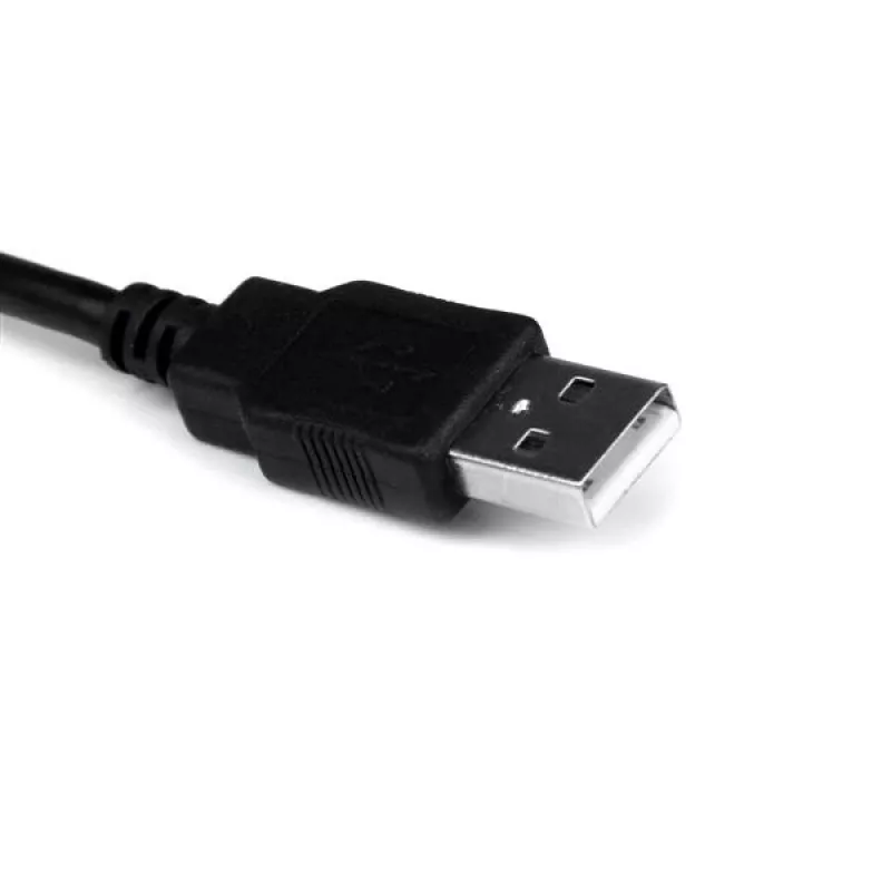StarTech.com 1,8m 1-poorts professionele USB-naar-serieel adapterkabel met COM-retention, USB-naar-RS232-adapter - TAA