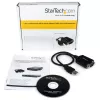 StarTech.com 1,8m 1-poorts professionele USB-naar-serieel adapterkabel met COM-retention, USB-naar-RS232-adapter - TAA