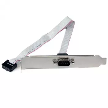 StarTech.com 16in (40cm) 9-pins seriële mannelijke naar 10-pins moederbord header slotplaat