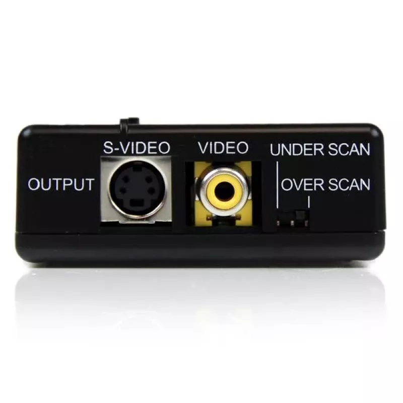 StarTech.com hoogwaardige VGA-naar-composiet (RCA) of S-video converter – pc naar tv