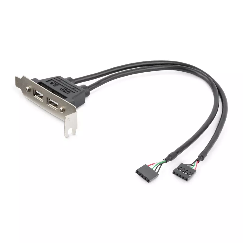 StarTech.com 2-poorts USB-A bus low-profile slotplaat-adapter
