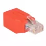 StarTech.com Gigabit Cat 6 crossover ethernet-adapter, RJ-45, RJ-45, rood