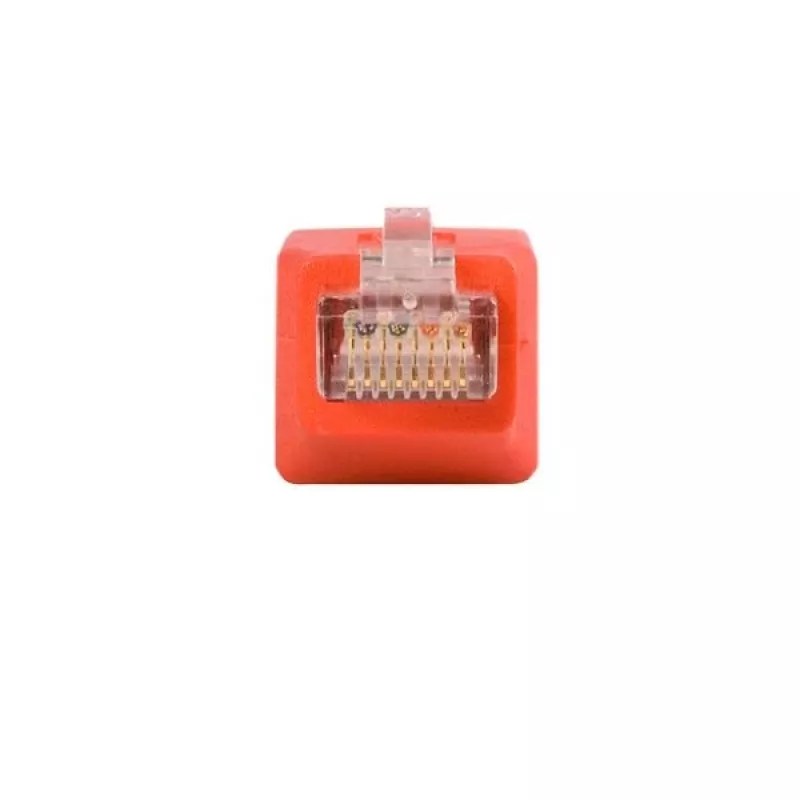 StarTech.com Gigabit Cat 6 crossover ethernet-adapter, RJ-45, RJ-45, rood