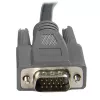 StarTech.com 1,8 m ultra-dunne USB-VGA-2-in-1-KVM-kabel, zwart, VGA, USB A + VGA, stekker/stekker, 189 g