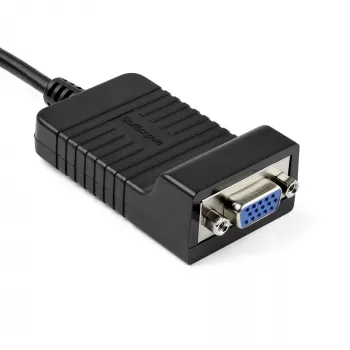 StarTech.com DisplayPort-naar-VGA adapter – actieve DP-naar-VGA converter – 1080p-video – duurzaam – DP/DP++-bron naar VGA monitor kabel-adapter-dongle – DP 1.2 naar VGA – vergrendelbare DP-stekker