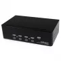 StarTech.com 4-poorts dual-DVI USB KVM-switch met audio- en USB-2.0-hub