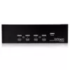 StarTech.com 4-poorts dual-DVI USB KVM-switch met audio- en USB-2.0-hub