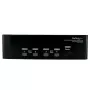 StarTech.com 4-poorts DVI VGA dual-monitor KVM-switch USB met audio & USB 2.0 hub