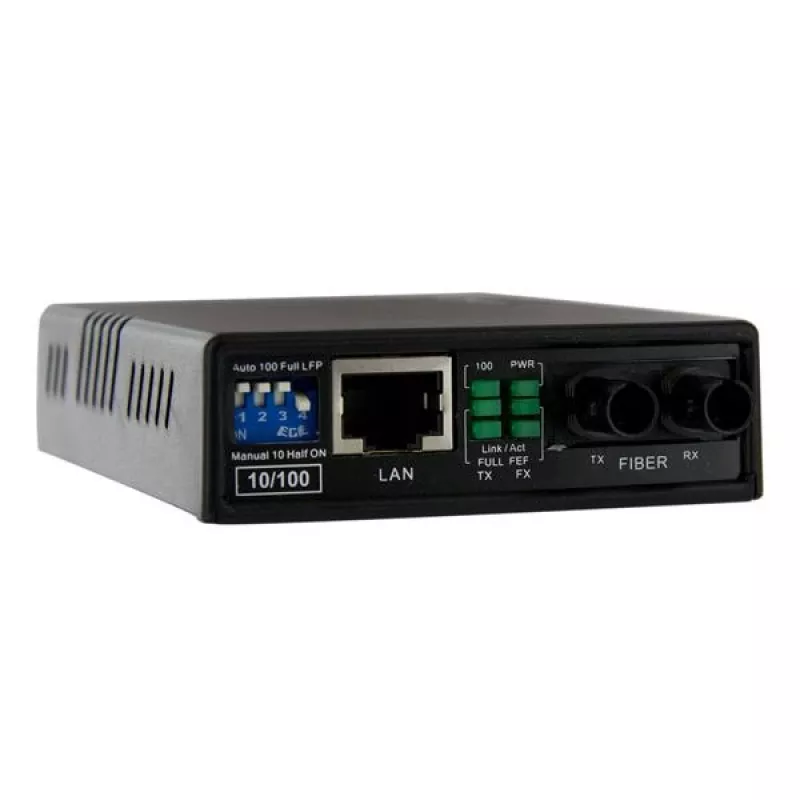 StarTech.com 10/100 multimode vezel koper Fast Ethernet mediaconverter ST 2 km