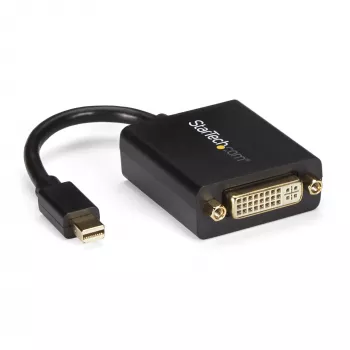 StarTech.com Mini DisplayPort naar DVI adapter - Mini DP naar DVI-D converter - 1080p video - VESA-gecertificeerd - mDP of Thunderbolt 1/2 Mac/PC naar DVI monitor - mDP 1.2 naar DVI single-link dongle
