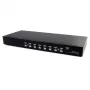 StarTech.com 8-poorts rackmount USB-VGA KVM-switch met audio (audiokabel inbegrepen)