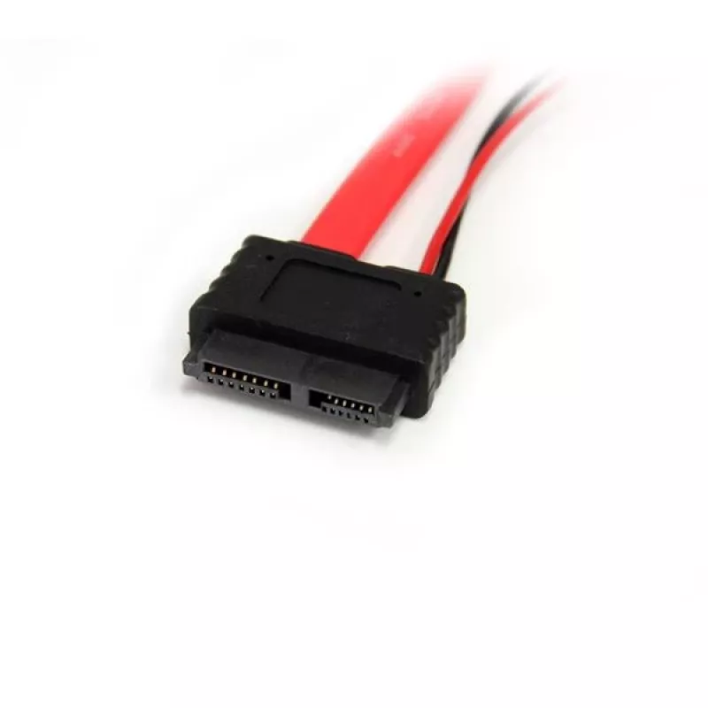 StarTech.com 91,4 cm slimline SATA naar SATA met LP4 stroomkabel-adapter