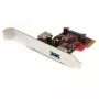StarTech.com 2-poorts PCI Express SuperSpeed USB 3.0-kaart met UASP-ondersteuning - 1 intern 1 extern