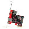 StarTech.com 2-poorts PCI Express SuperSpeed USB 3.0-kaart met UASP-ondersteuning - 1 intern 1 extern
