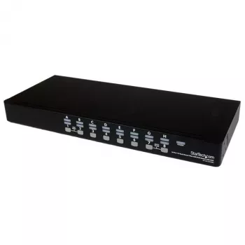 StarTech.com 16-poorts 1HE rackmount USB KVM-switch-kit met OSD en kabels