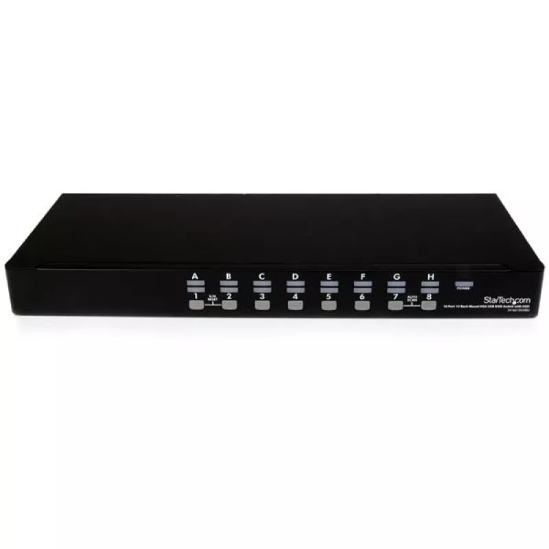 StarTech.com 16-poorts 1HE rackmount USB KVM-switch-kit met OSD en kabels