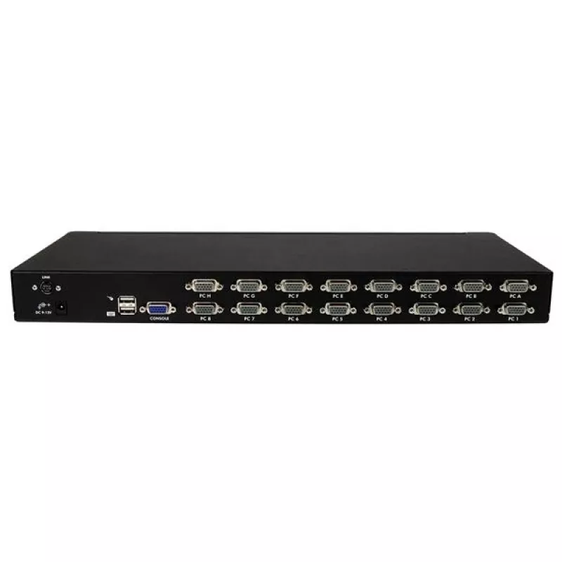 StarTech.com 16-poorts 1HE rackmount USB KVM-switch-kit met OSD en kabels