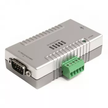 StarTech.com 2-poorts USB naar RS232 RS422 RS485 seriële adapter met COM-retention