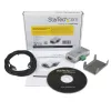 StarTech.com 2-poorts USB naar RS232 RS422 RS485 seriële adapter met COM-retention