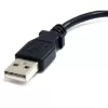 StarTech.com 15 cm Micro-USB-kabel - A naar Micro B, 0,1524 m, USB A, Micro-USB B, stekker/stekker, 0,48 Gbit/s, zwart