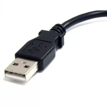 StarTech.com 15 cm Micro-USB-kabel - A naar Micro B, 0,1524 m, USB A, Micro-USB B, stekker/stekker, 0,48 Gbit/s, zwart