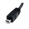 StarTech.com 15 cm Micro-USB-kabel - A naar Micro B, 0,1524 m, USB A, Micro-USB B, stekker/stekker, 0,48 Gbit/s, zwart