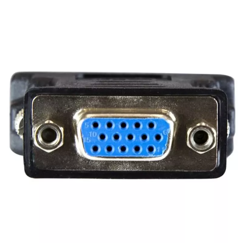 StarTech.com DVI-naar-VGA-kabeladapter – zwart – M/F, DVI-I, VGA, zwart
