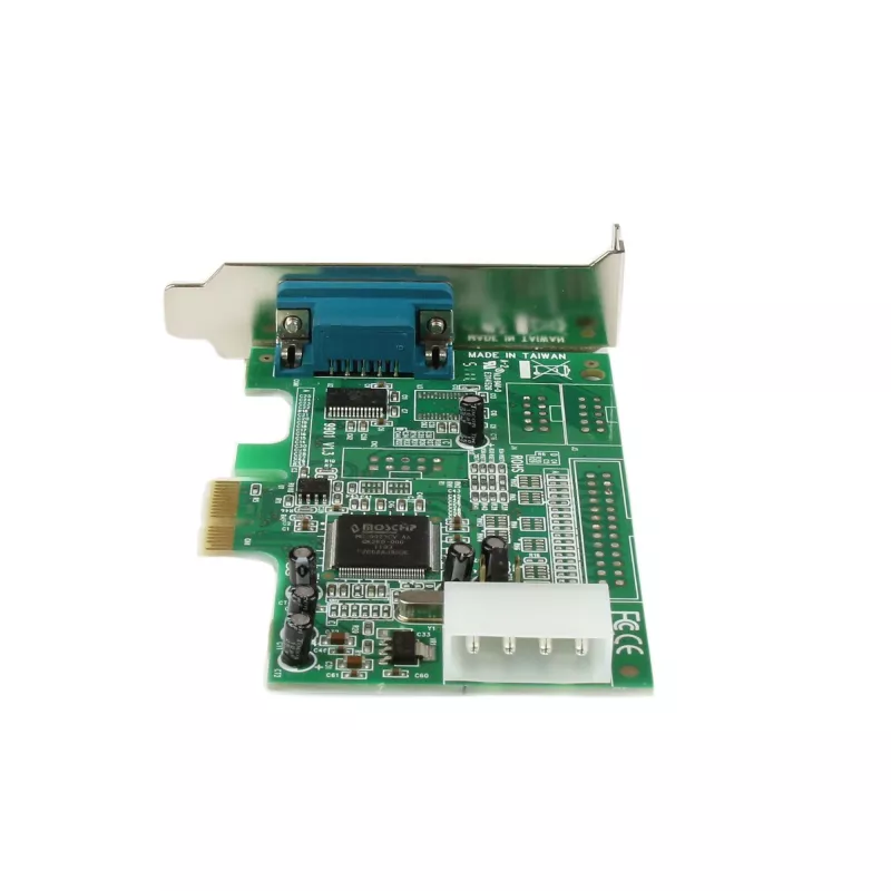 StarTech.com 1-poorts PCI Express RS232 seriële adapterkaart – PCIe RS232 seriële hostcontroller – PCIe naar serieel DB9 – 16550 UART – low-profile uitbreidingskaart – Windows en Linux