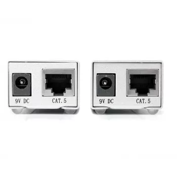 StarTech.com RS232 serieel via Cat5-extender, 1 km (3300 ft) bereik, plug & play, geen software, DB9 seriële uitbreiding - TAA