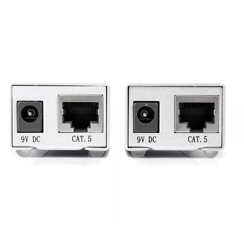 StarTech.com RS232 serieel via Cat5-extender, 1 km (3300 ft) bereik, plug & play, geen software, DB9 seriële uitbreiding - TAA