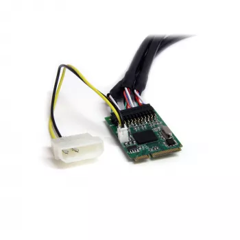 StarTech.com 3-poorts 2b 1a 1394 Mini PCI Express FireWire-kaartadapter
