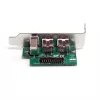 StarTech.com 3-poorts 2b 1a 1394 Mini PCI Express FireWire-kaartadapter