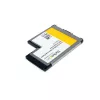 StarTech.com 2-poorts flush mount ExpressCard 54mm SuperSpeed USB 3.0-kaartadapter met UASP-ondersteuning