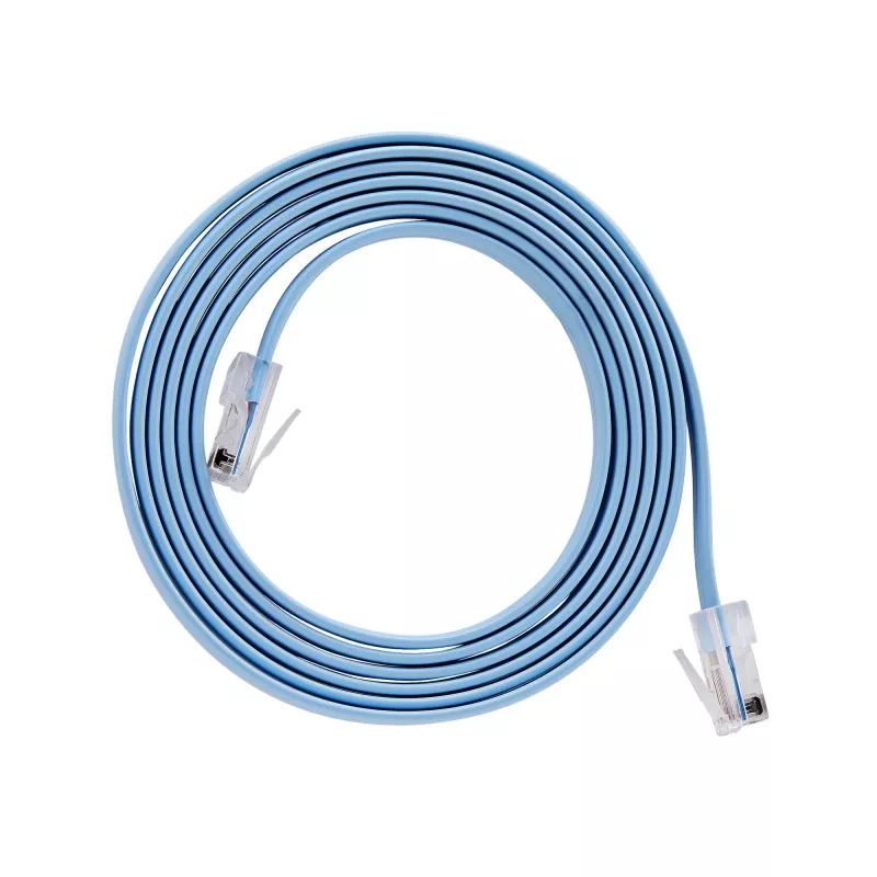 StarTech.com 6 ft Cisco console rollover-kabel - RJ45 M/M, 1,8 m, RJ-45, RJ-45, blauw