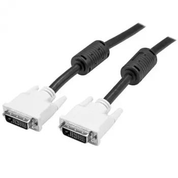 StarTech.com 5m DVI-D dual-link-kabel – M/M, 5 m, DVI-D, DVI-D, stekker, stekker, zwart