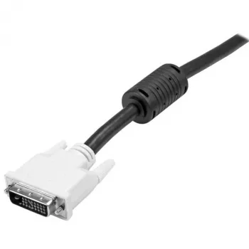 StarTech.com 2m DVI-D dual link-kabel – M/M, 2 m, DVI-D, DVI-D, stekker, stekker, zwart, wit
