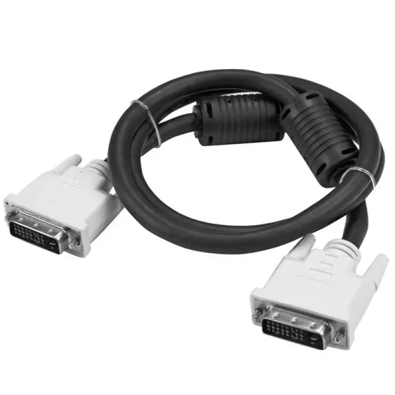 StarTech.com 3m DVI-D dual-link-kabel – M/M, 3 m, DVI-D, DVI-D, stekker, stekker, zwart, wit