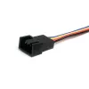 StarTech.com 12in 4-pins ventilatorvoedings-Y-kabel – F/M, Molex (4-pin), Molex (4-pin), 0,31 m, stekker, bus, veelkleurig