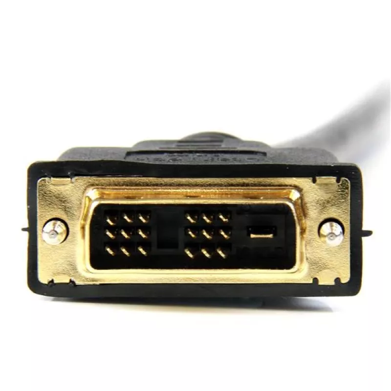 StarTech.com 5m HDMI® naar DVI-D-kabel – M/M, 5 m, HDMI, DVI-D, stekker, stekker, goud
