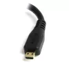 StarTech.com Micro HDMI naar HDMI-adapter - 4K 30Hz video - robuuste high speed Micro HDMI Type-D naar HDMI 1.4-converter/kabeladapter-dongle - Ultra HD HDMI-monitors, tv's en displays - bu/st