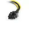 StarTech.com 15 cm LP4 naar 8-pins PCI Express grafische kaart-voedingsadapter