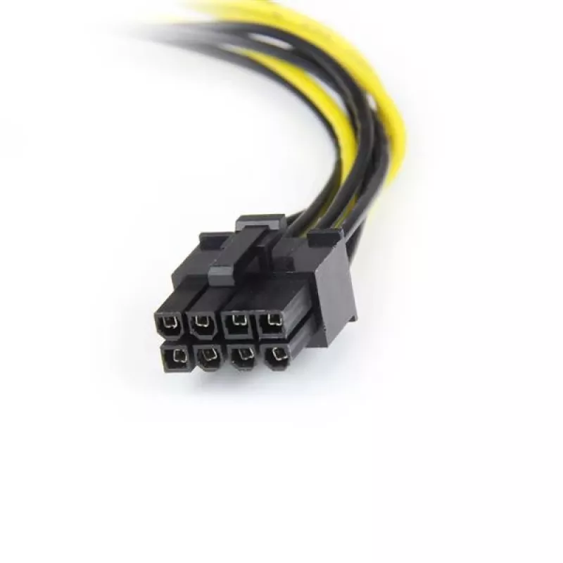 StarTech.com 15 cm LP4 naar 8-pins PCI Express grafische kaart-voedingsadapter