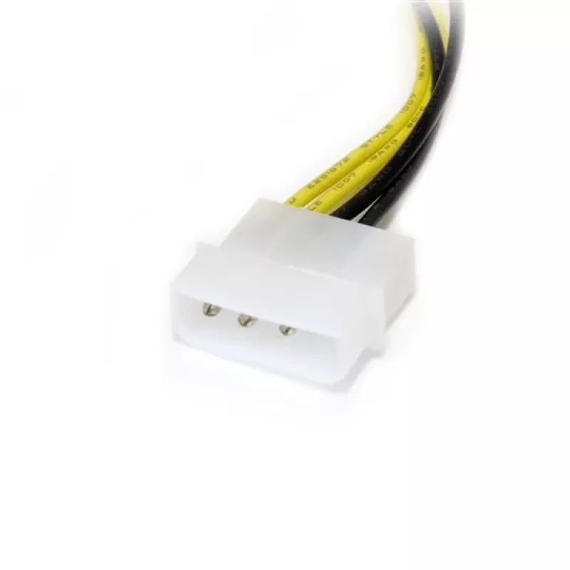 StarTech.com 15 cm LP4 naar 8-pins PCI Express grafische kaart-voedingsadapter