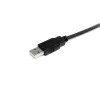 StarTech.com 2m USB 2.0 A-naar-A-kabel - M/M, 2 m, USB A, USB A, USB 2.0, zwart