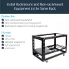 StarTech.com 1U universele serverrackrails, diepteverstelbare montagerails voor servers, 19 inch rackmontagerails