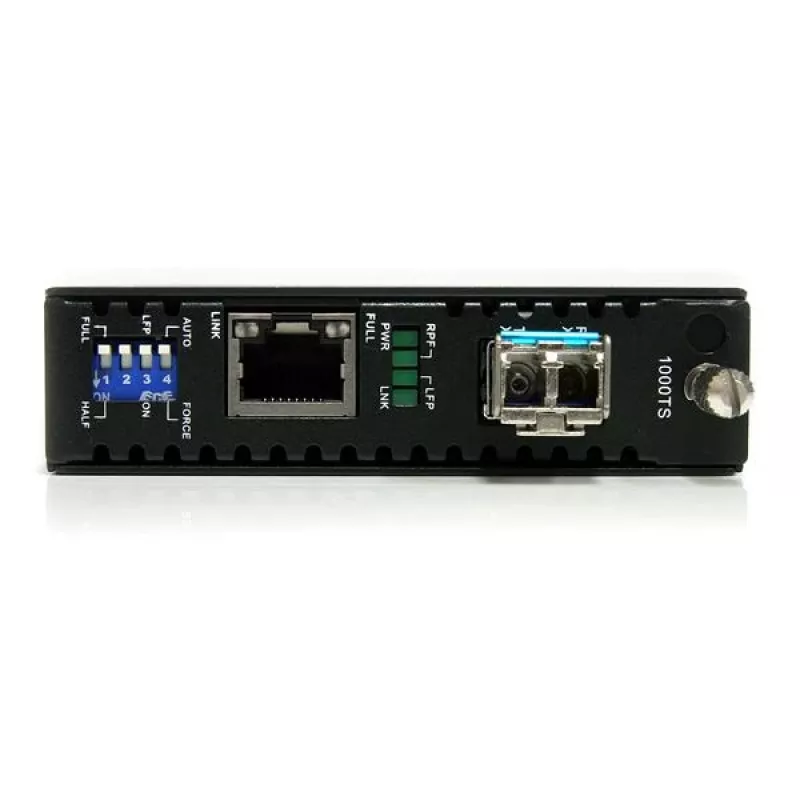 StarTech.com 1000 Mbps Gigabit singlemode glasvezel mediaconverter LC 40 km