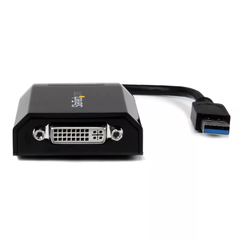 StarTech.com USB 3.0 naar DVI / VGA-adapter – 2048x1152, 3.2 Gen 1 (3.1 Gen 1), USB Type-A, DVI-uitgang, 2048 x 1152 pixels