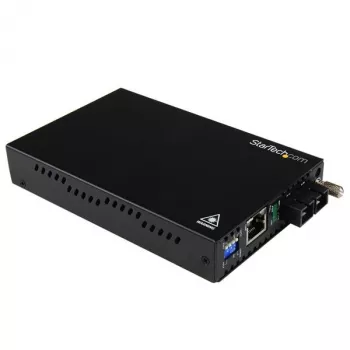 StarTech.com Gigabit Ethernet multimode glasvezel mediaconverter SC 550m - 1000 Mbit/s