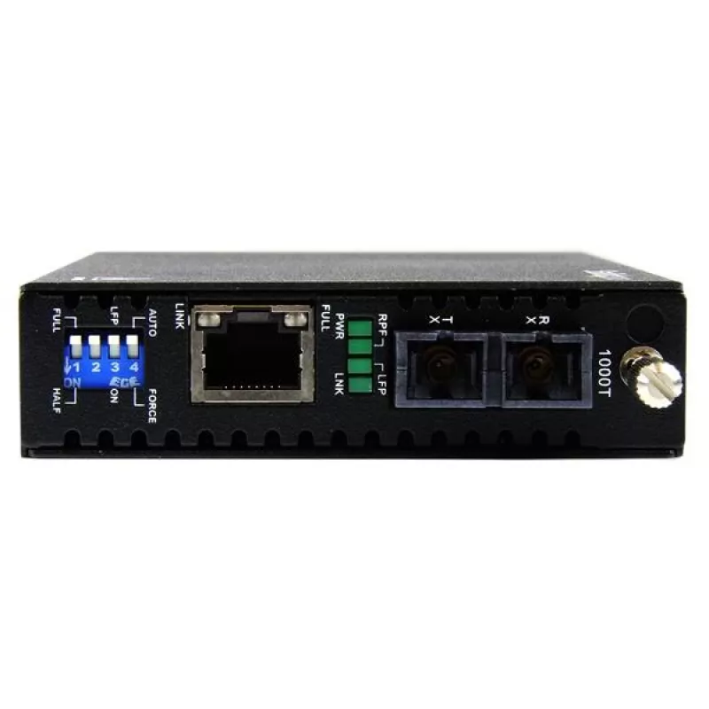 StarTech.com Gigabit Ethernet multimode glasvezel mediaconverter SC 550m - 1000 Mbit/s