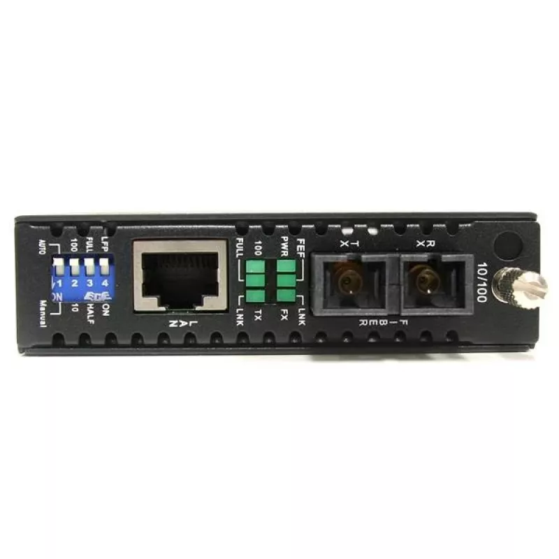 StarTech.com 10/100 Mbps singlemode glasvezel mediaconverter SC 30 km